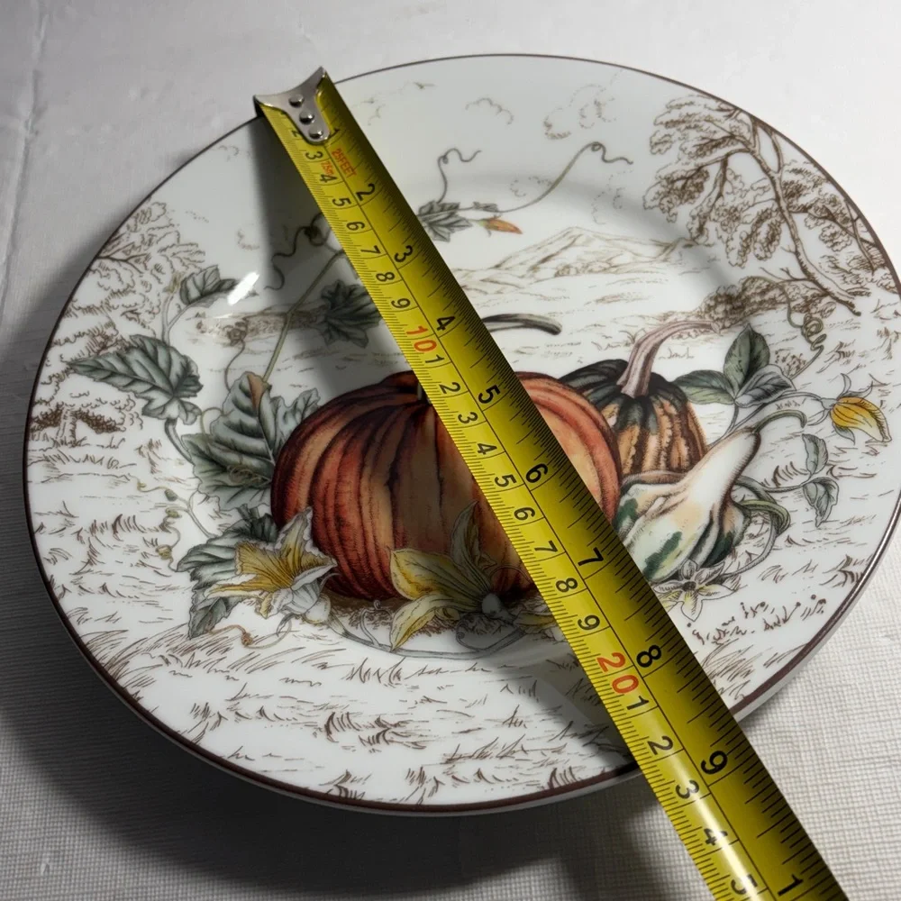 Williams Sonoma Plymouth Pumpkin Salad Plate 8.6”